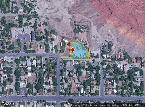  221 E 200 N, Moab, UT Parcel Map