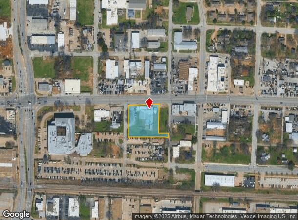 512 W Division St, Arlington, TX Parcel Map