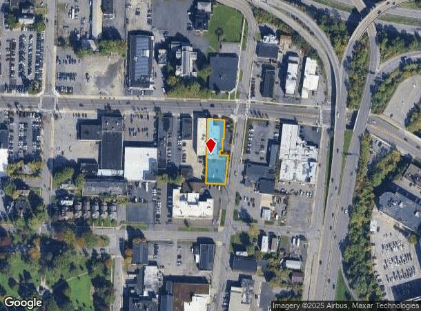  605 W Genesee St, Syracuse, NY Parcel Map