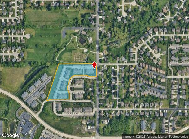  1120 Christopher Dr, Neenah, WI Parcel Map