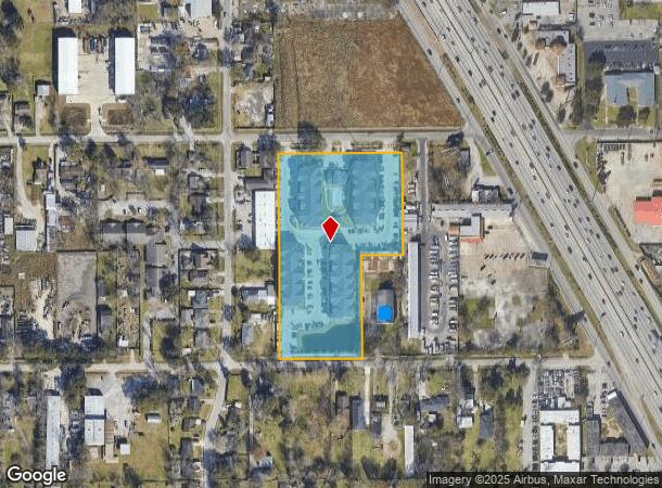  450 E Rogers St, Houston, TX Parcel Map