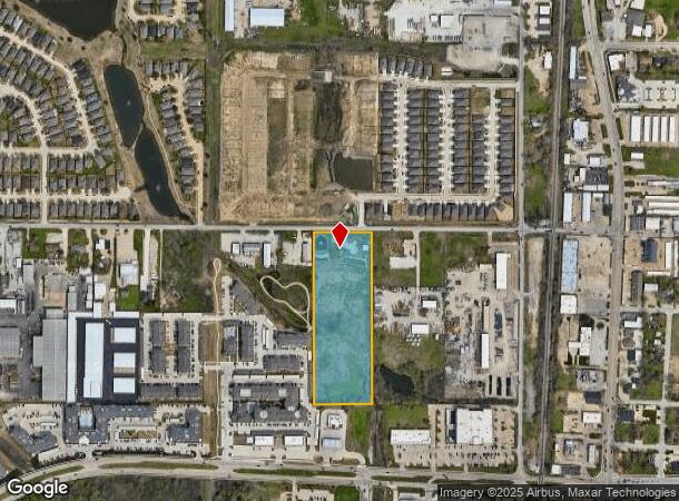  4720 Keller Hicks Rd, Fort Worth, TX Parcel Map