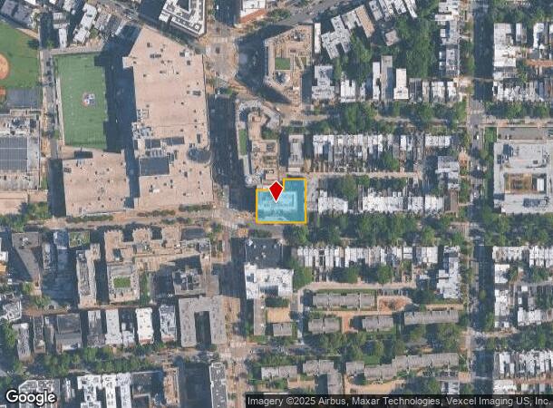  1369 Irving St Nw, Washington, DC Parcel Map