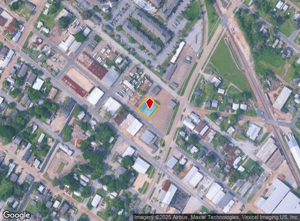  619 E Convent St, Lafayette, LA Parcel Map