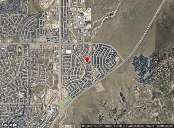  1249 Meadowbrook Pkwy, Colorado Springs, CO Parcel Map