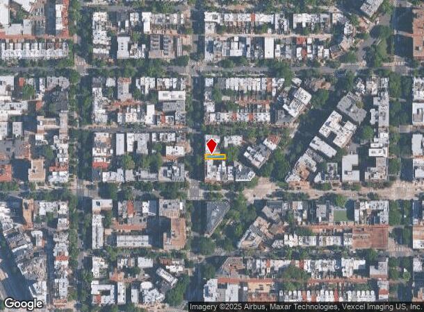  1711 18Th St Nw, Washington, DC Parcel Map