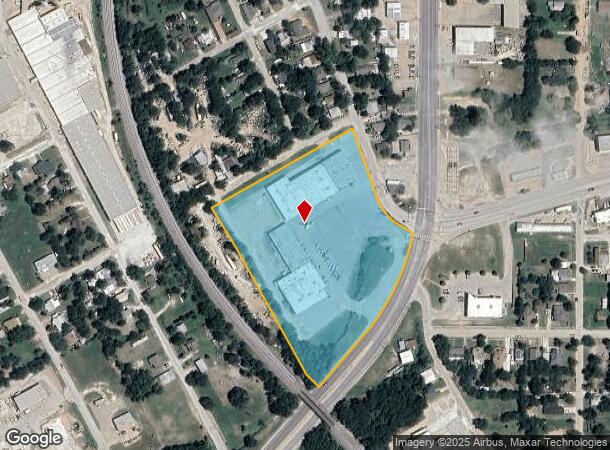  320 S Covington St, Hillsboro, TX Parcel Map