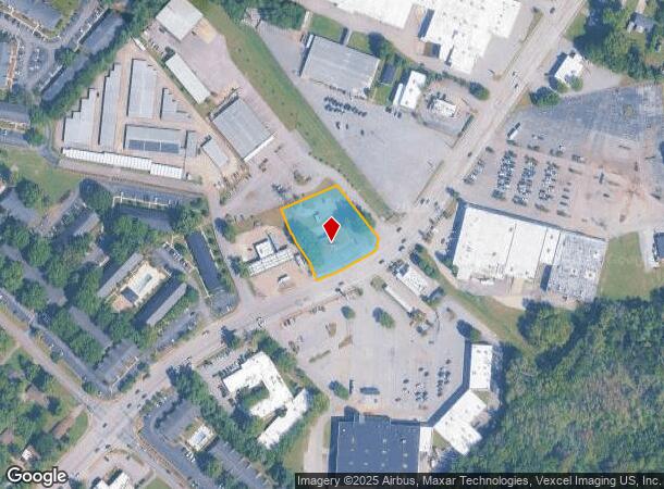  1621 Middle Tennessee Blvd, Murfreesboro, TN Parcel Map