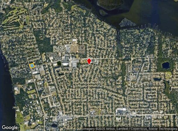  3608 University Blvd N, Jacksonville, FL Parcel Map