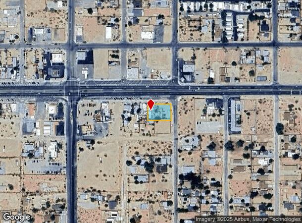  61877 29 Palms Hwy, Joshua Tree, CA Parcel Map