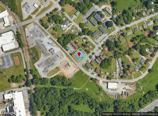  314 Kendall Ave, High Point, NC Parcel Map