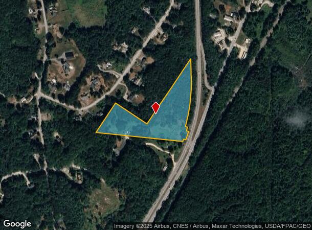  1361 Washington St N, Auburn, ME Parcel Map