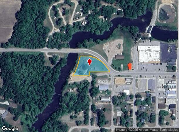 160 W Michigan Ave, Hesperia, MI Parcel Map