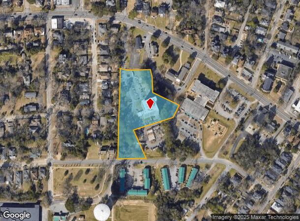  2370 Vineville Ave, Macon, GA Parcel Map