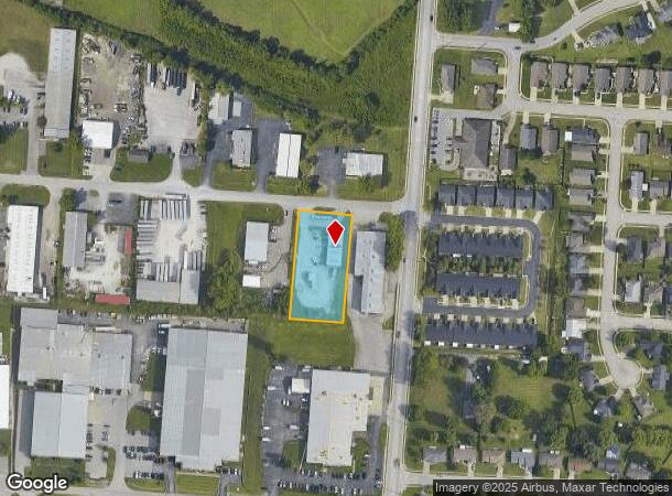  1626 Fabricon Blvd, Jeffersonville, IN Parcel Map