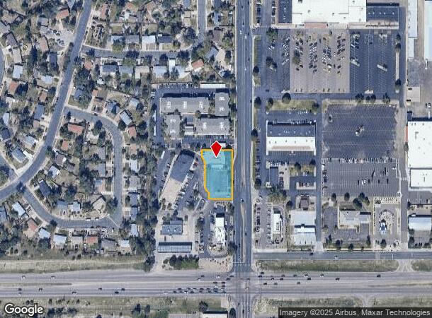 570 N Murray Blvd, Colorado Springs, CO Parcel Map