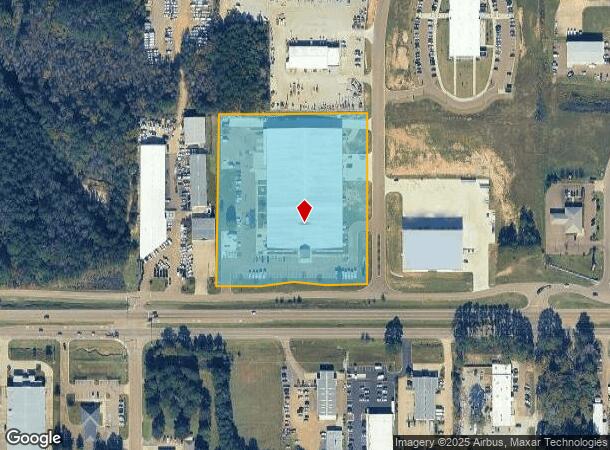 4494 Highway 80 E, Pearl, MS Parcel Map