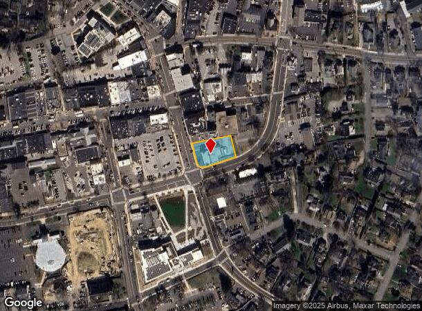  140 Main St, New Canaan, CT Parcel Map