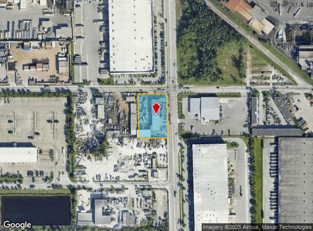  8700 Nw 93Rd St, Medley, FL Parcel Map