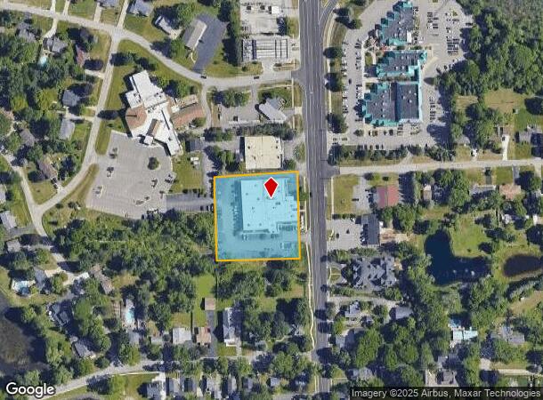  7151 N Main St, Clarkston, MI Parcel Map