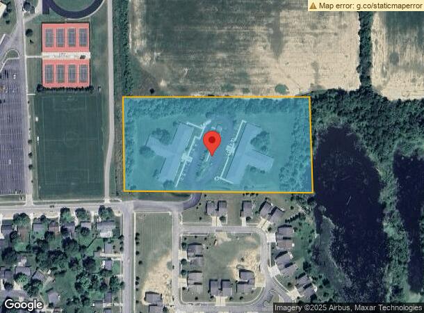  1055 E North St, Owosso, MI Parcel Map