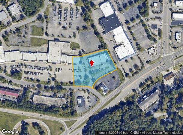 3591 Maitland Dr, Raleigh, NC Parcel Map