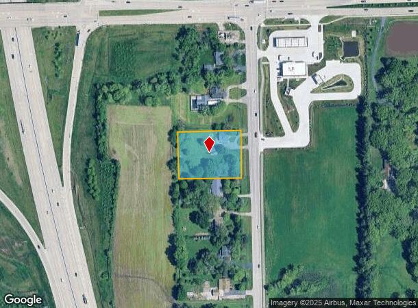  15954 S Gougar Rd, Homer Glen, IL Parcel Map