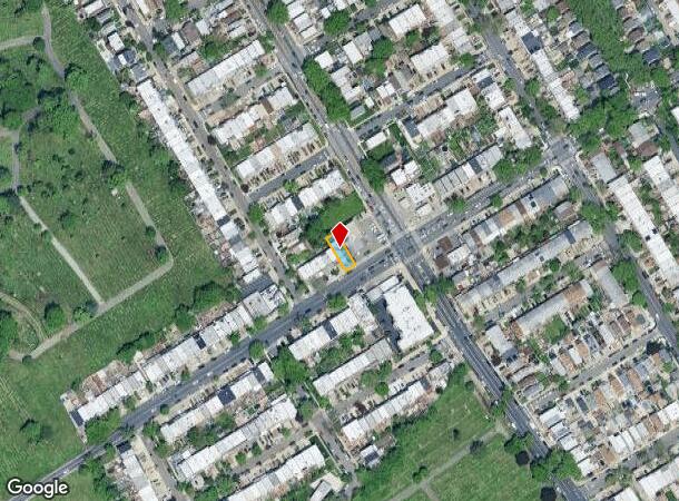  6815 Eliot Ave, Middle Village, NY Parcel Map