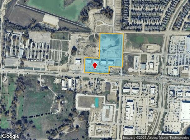  4010 W University Dr, Mckinney, TX Parcel Map