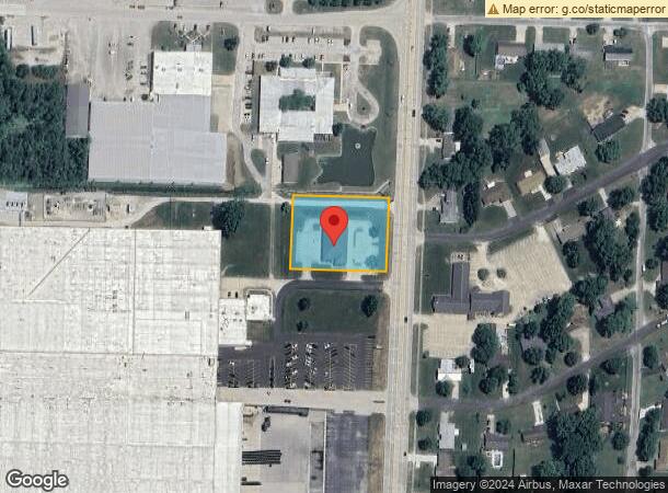  2611 S Banker St, Effingham, IL Parcel Map