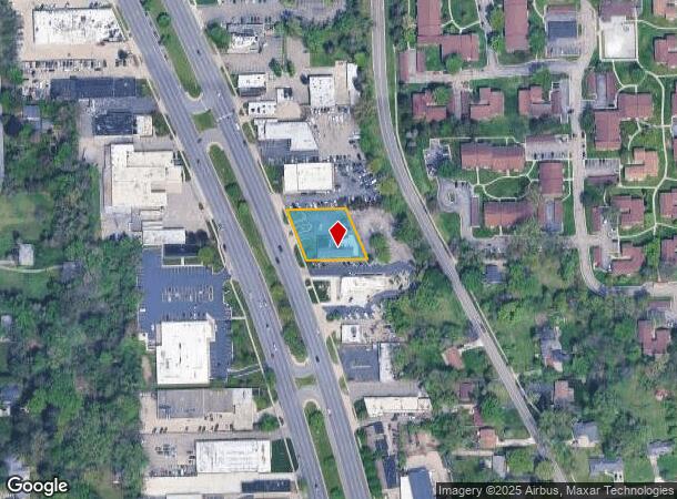  24490 Telegraph Rd, Southfield, MI Parcel Map