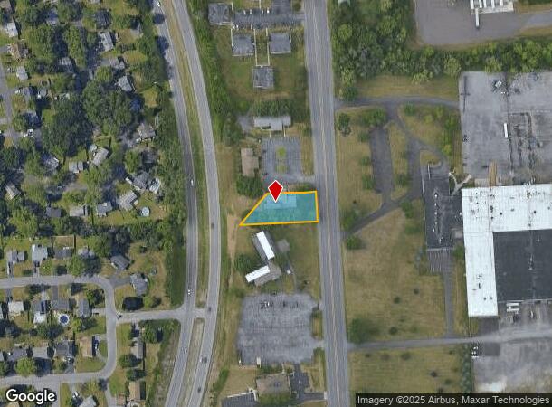 7591 Morgan Rd, Liverpool, NY Parcel Map