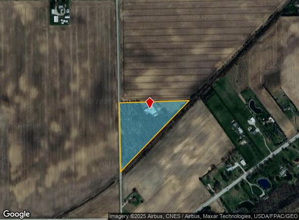 10607 Heller Rd, Grand Rapids, OH Parcel Map