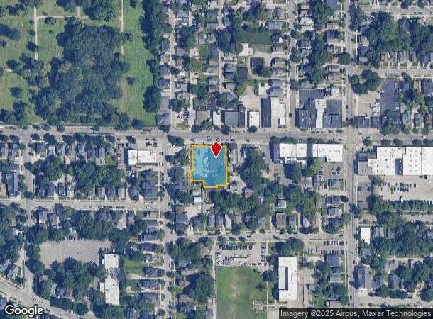 912 Fulton St E, Grand Rapids, MI Parcel Map