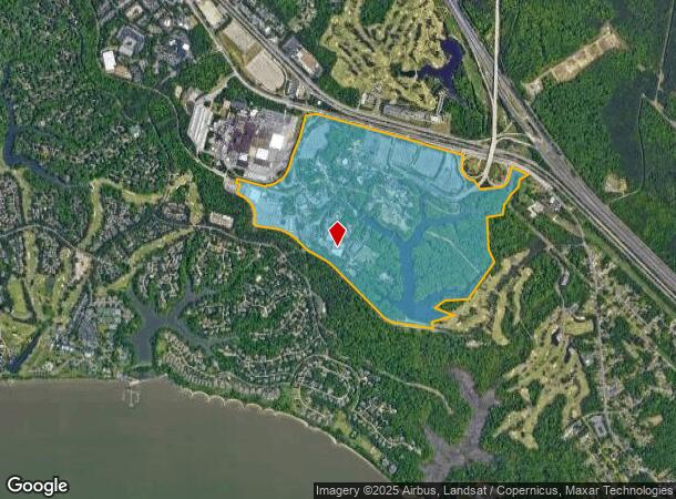  7851 Pocahontas Trl, Williamsburg, VA Parcel Map