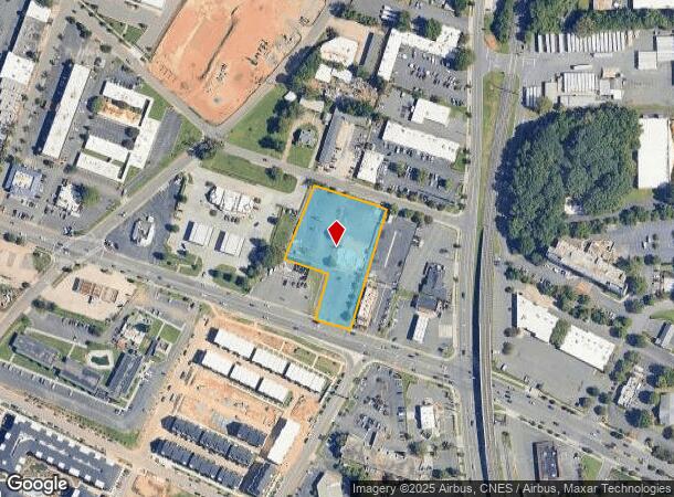  225 E Woodlawn Rd, Charlotte, NC Parcel Map