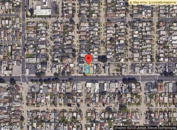  2813 W Florence Ave, Los Angeles, CA Parcel Map