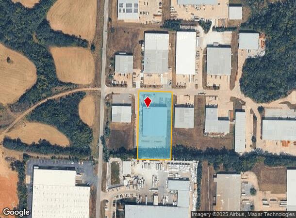  1478 Hoff Industrial Ctr, O Fallon, MO Parcel Map