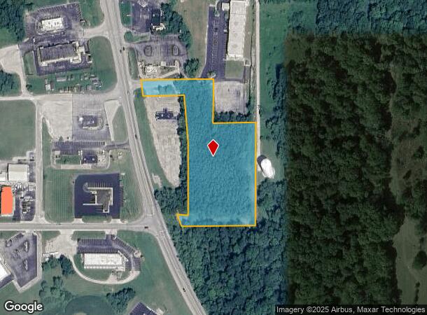  900 S S Row S, Cloverdale, IN Parcel Map
