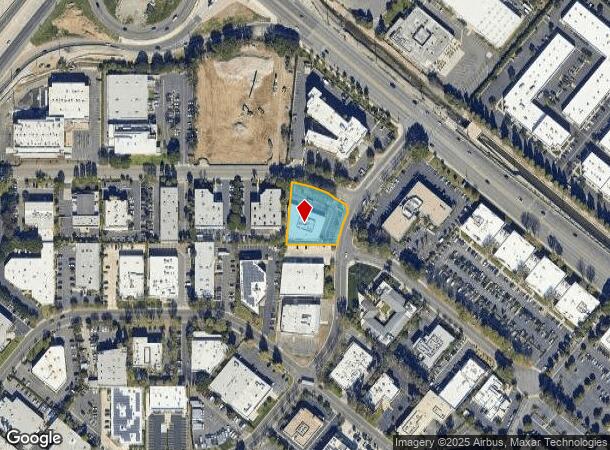  17722 Cowan, Irvine, CA Parcel Map