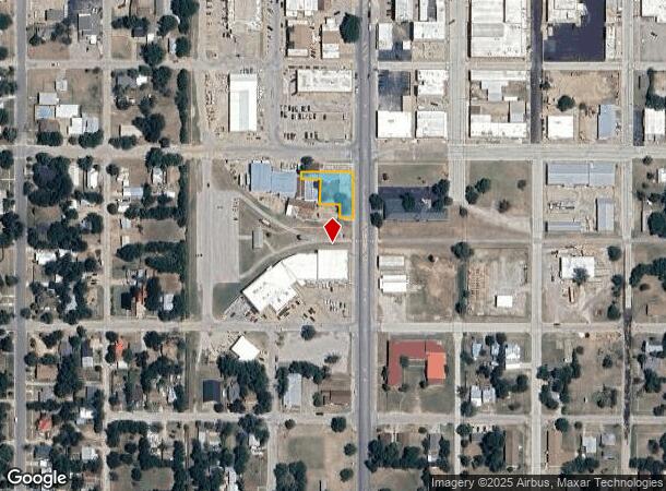  400 S Oak Ave, Mineral Wells, TX Parcel Map