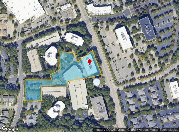8531 Six Forks Rd, Raleigh, NC Parcel Map