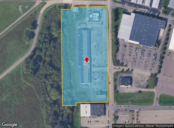 3345 Chambers Rd, Horseheads, NY Parcel Map
