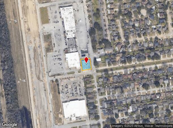  1900 El Mar Ln, Seabrook, TX Parcel Map