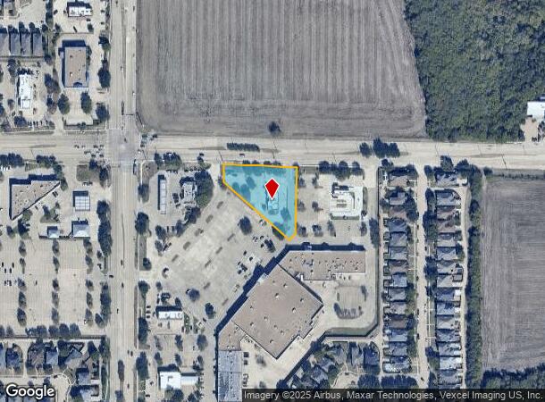  2025 W Mcdermott Dr, Allen, TX Parcel Map