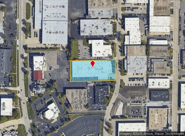  7500 N Natchez Ave, Niles, IL Parcel Map