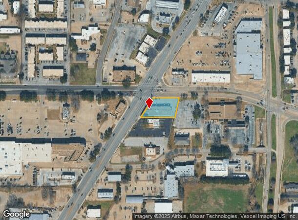 822 W Arkansas Ln, Arlington, TX Parcel Map