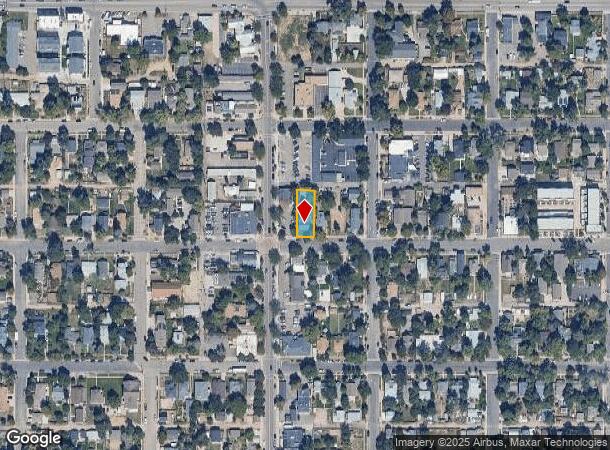  103 E Simpson St, Lafayette, CO Parcel Map