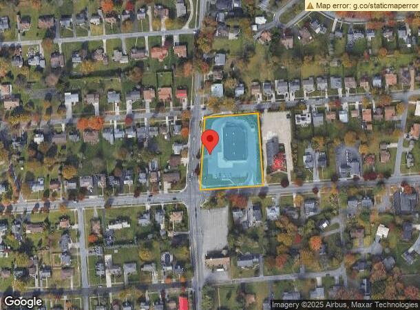  1650 Menoher Blvd, Johnstown, PA Parcel Map