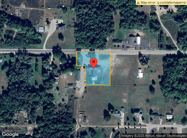  6017 W Main St, Wolverine, MI Parcel Map